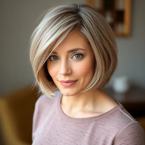 mom bob haircut