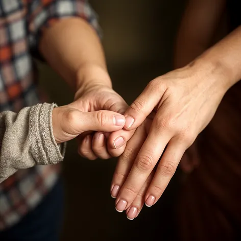 a beautiful lady hand