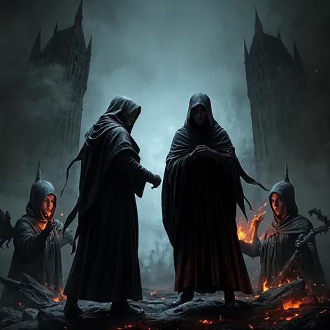 black robes