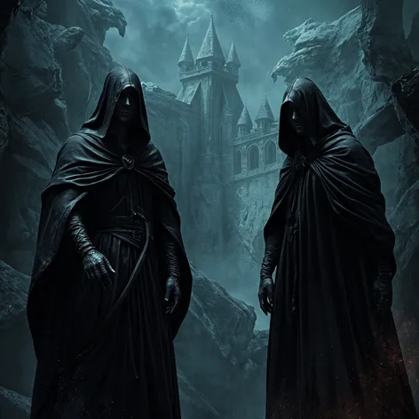 black robes