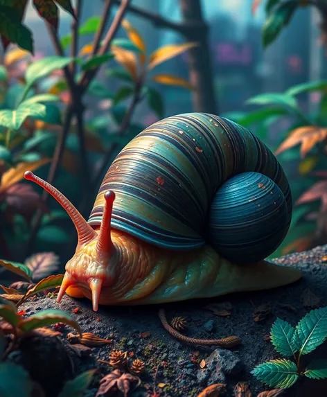 humanoid snail