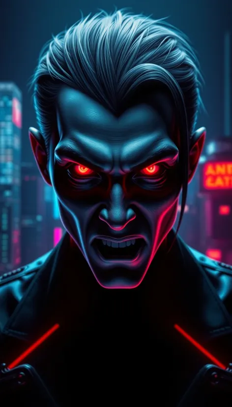 futuristic vampire