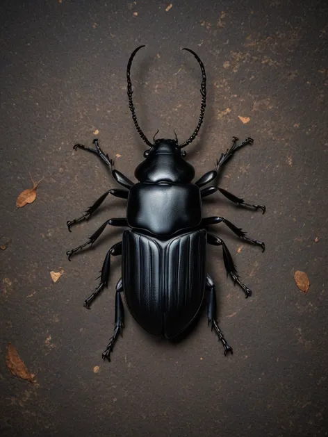 big black beetle