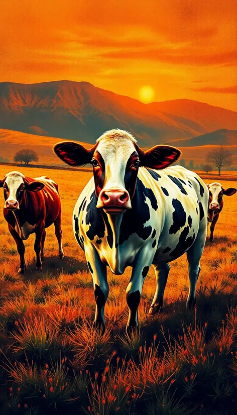 cow print wallpaper