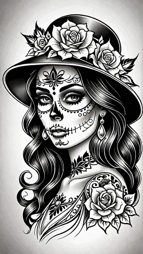 catrina tattoo