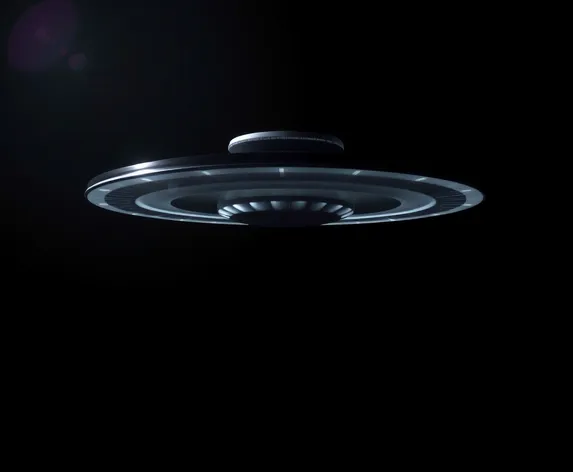 ufo using negative space