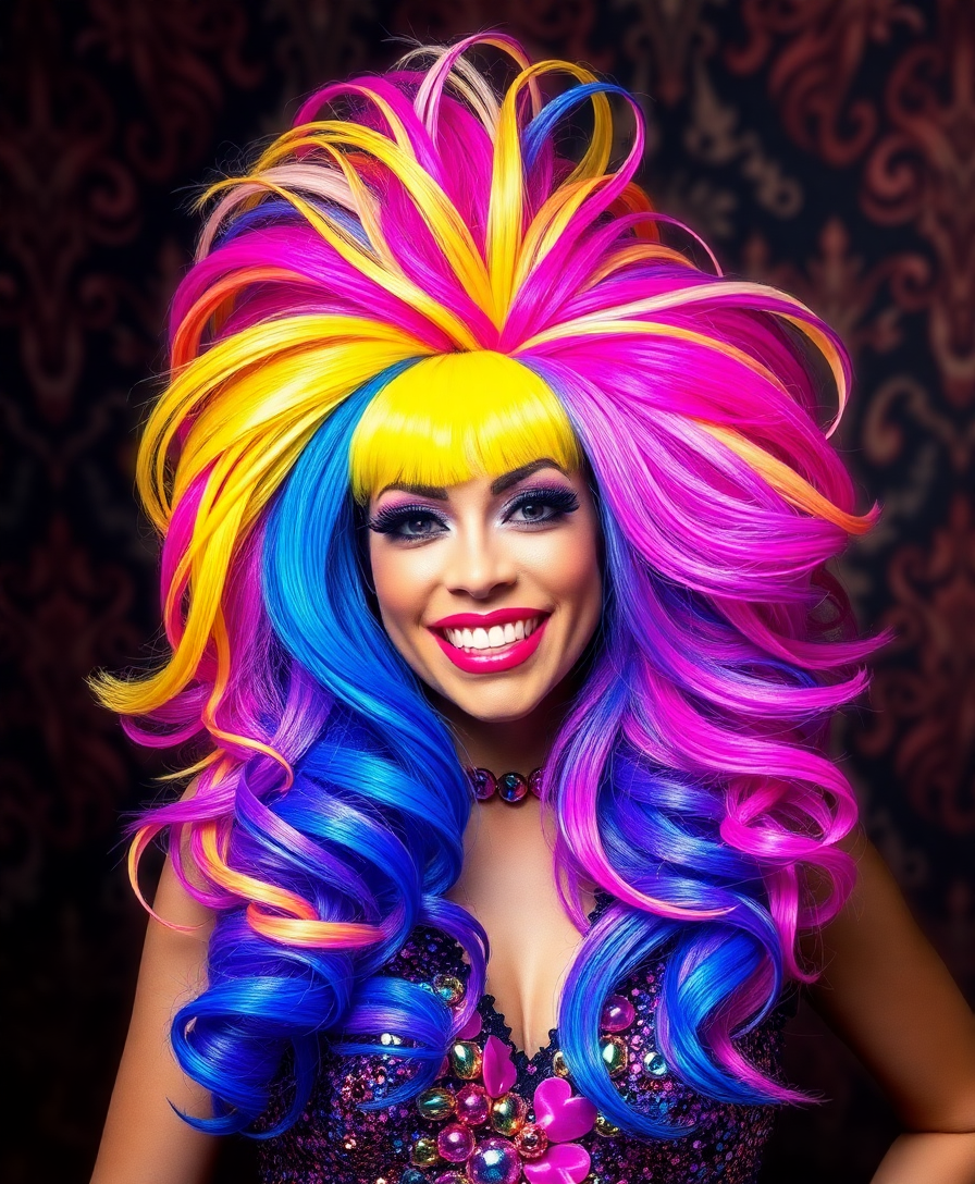 drag queen wig styles Image – Free AI Generator | Makepix