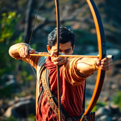 archery poses