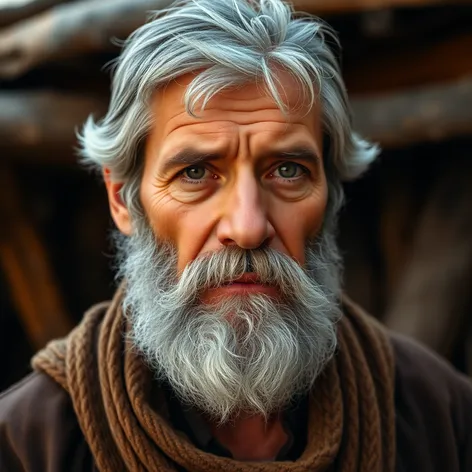 man with grey hair