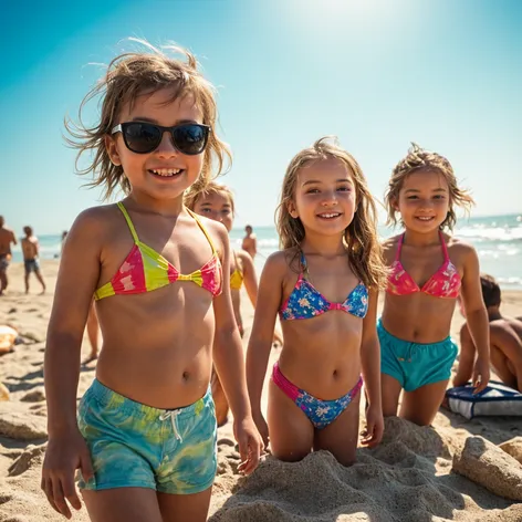 Girls bikini kids