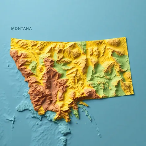 map of montana state