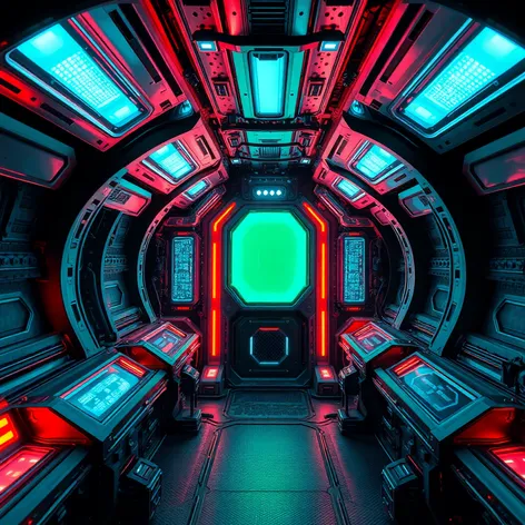 inside an alien ship