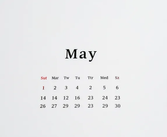 calendario mayo 2024