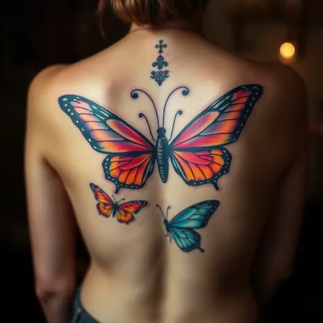 tattoos of butterflies on