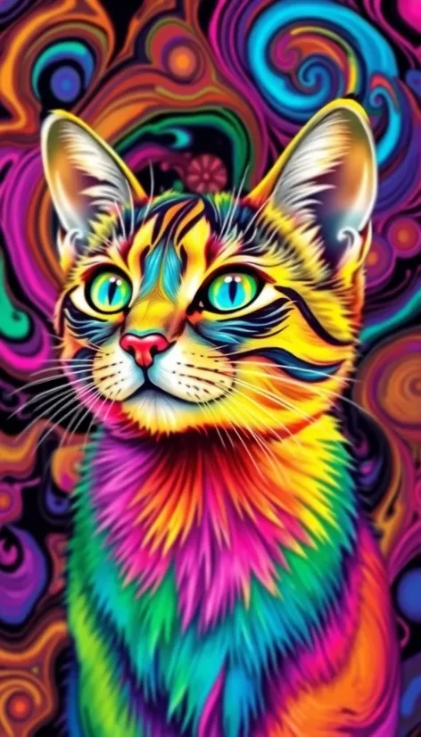 cat on lsd