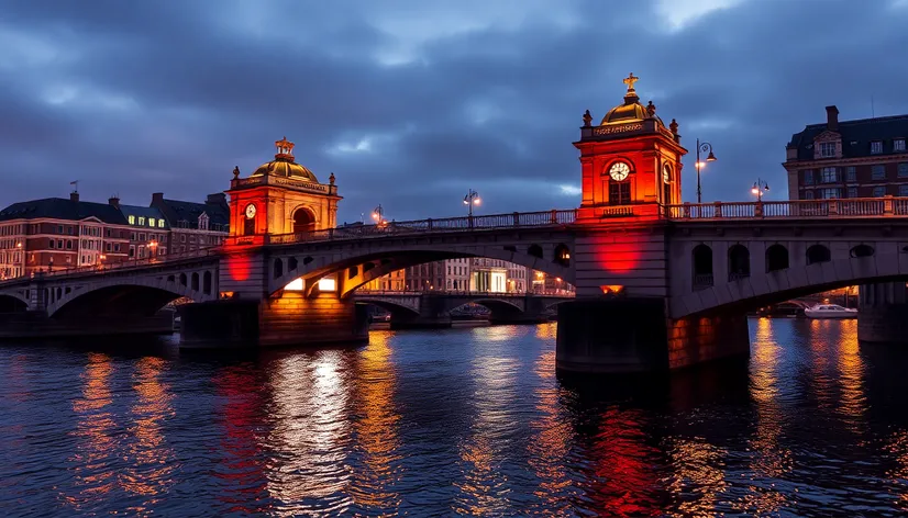 picture famous dublin bridge