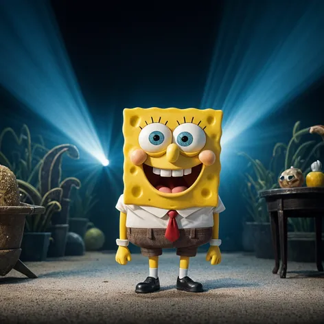 spongebob in a suit