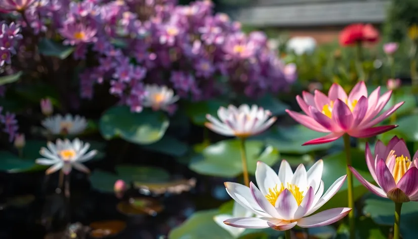 water lilies flowers