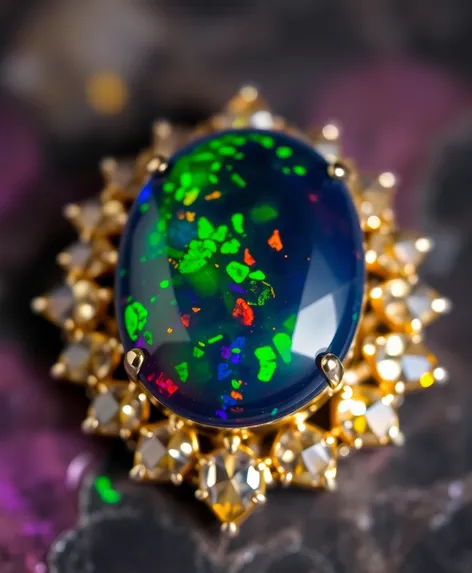 black opal gem