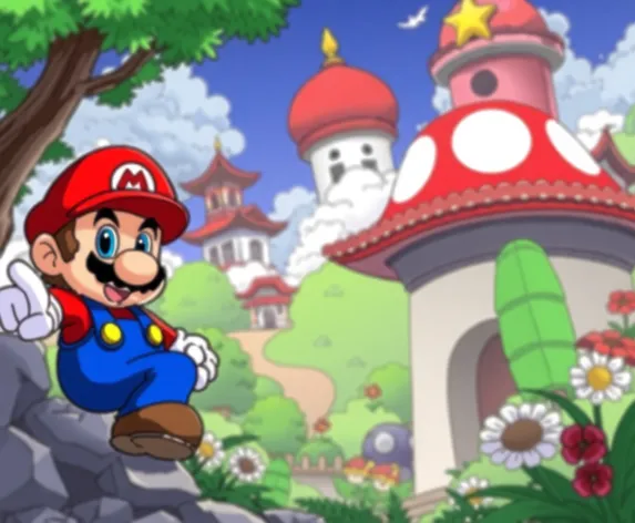 mario anime style