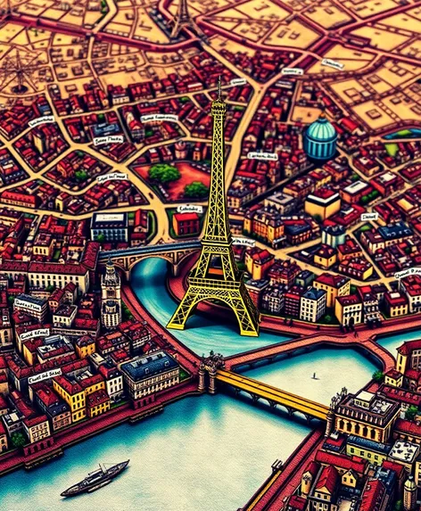 paris city map