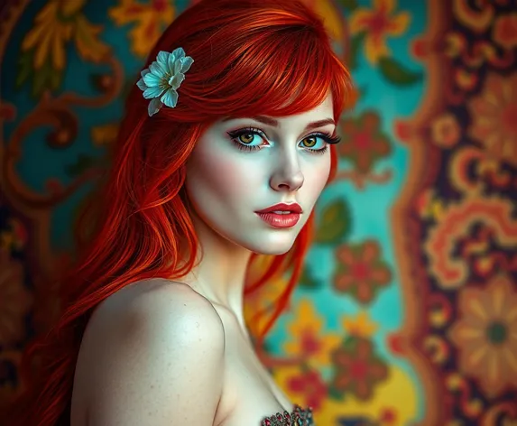 beautiful redheaded woman