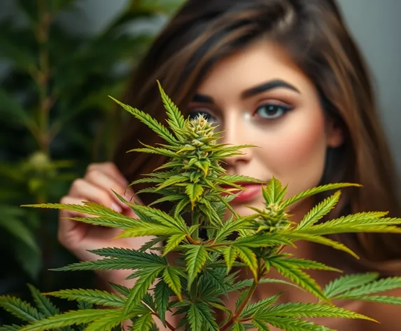 female marijuana plant