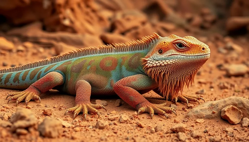 full grown bearded dragon