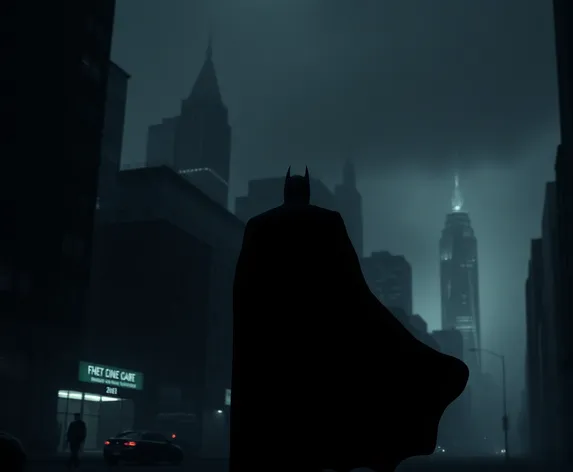 batman walking away