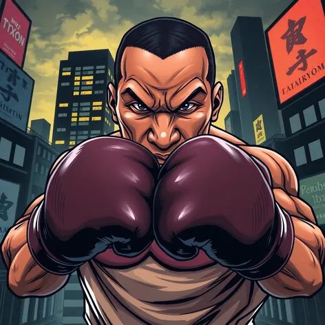 mike tyson anime