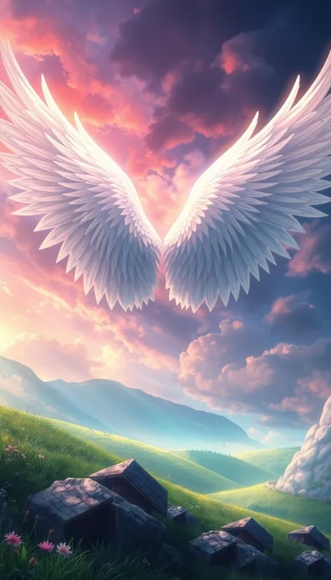 angel anime wings