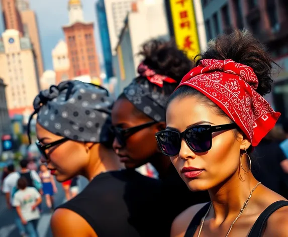 bandana hairdos