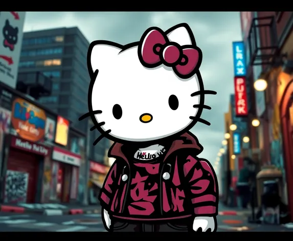 thug hello kitty