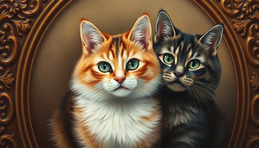 victorian cat paintings