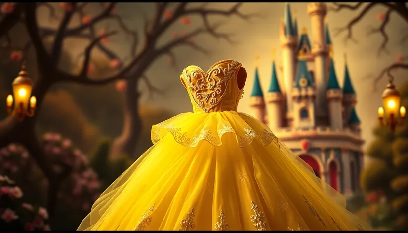 disney yellow dress