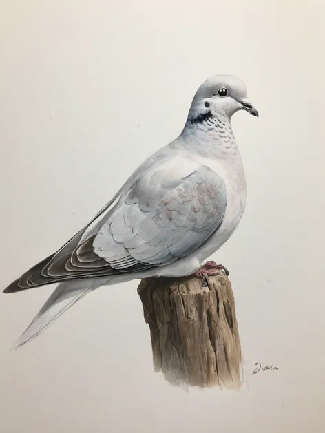 dove drawing