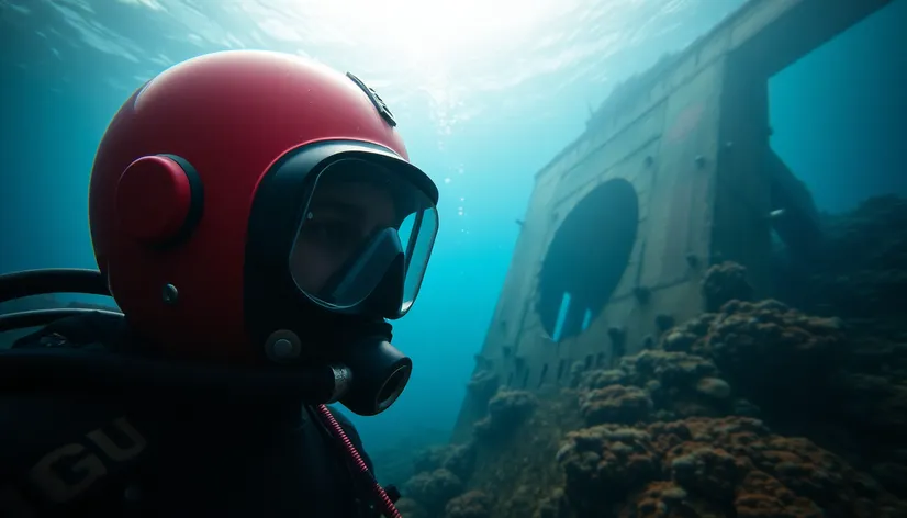 scuba diver helmet