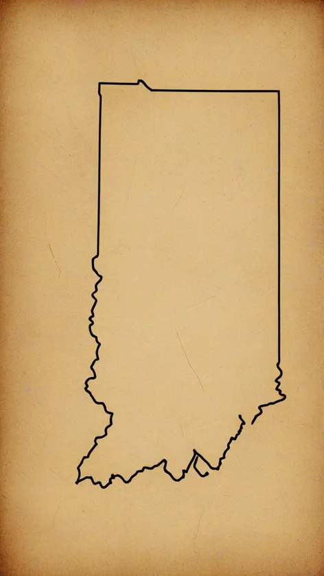 indiana outline