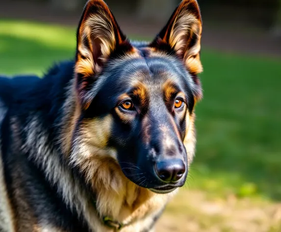 black and tan gsd