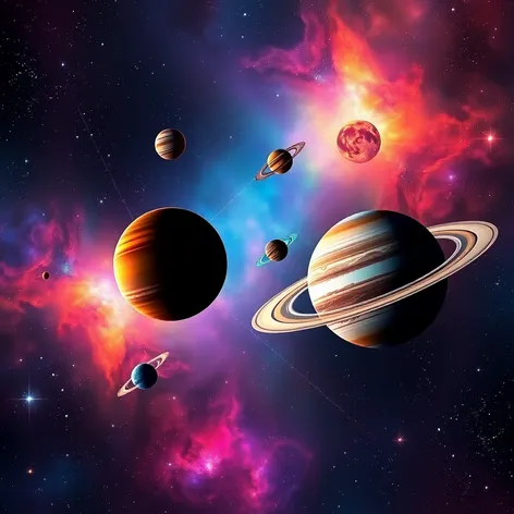 solar system coloring page