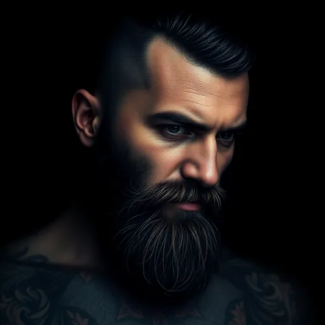 beard tattoo