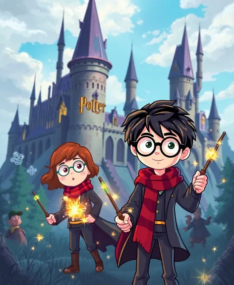 harry potter images cartoon