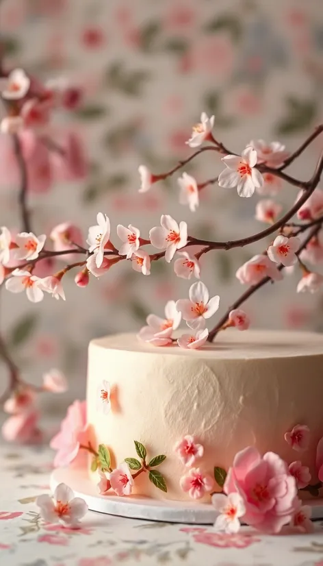 cherry blossom cake