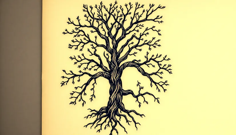 rooted tree tattoo