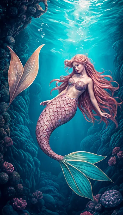 mermaid coloring pages