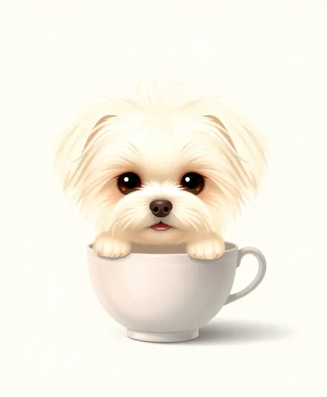 tea cup maltese