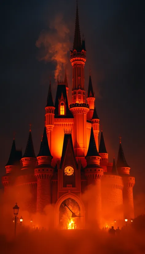 cinderella.castle fire