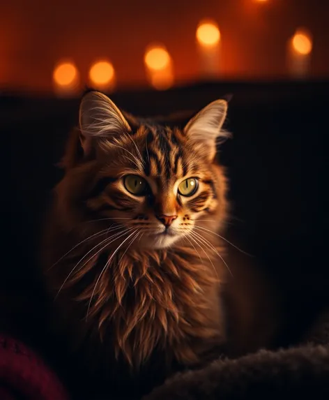 brown curly cat