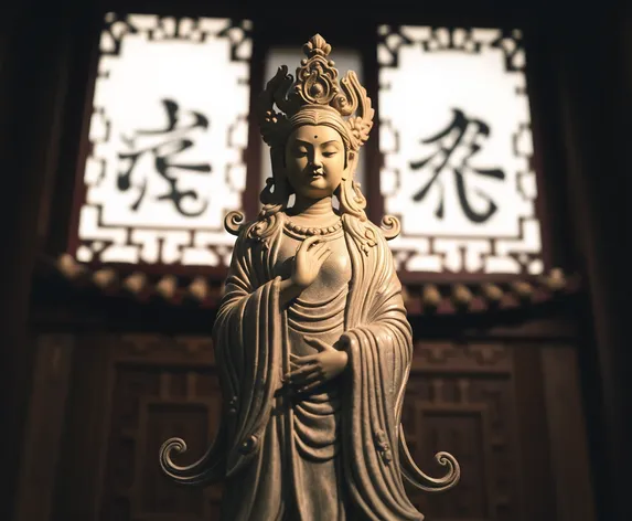 statue of kuan yin