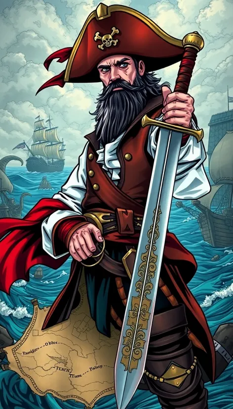 pirate captain art